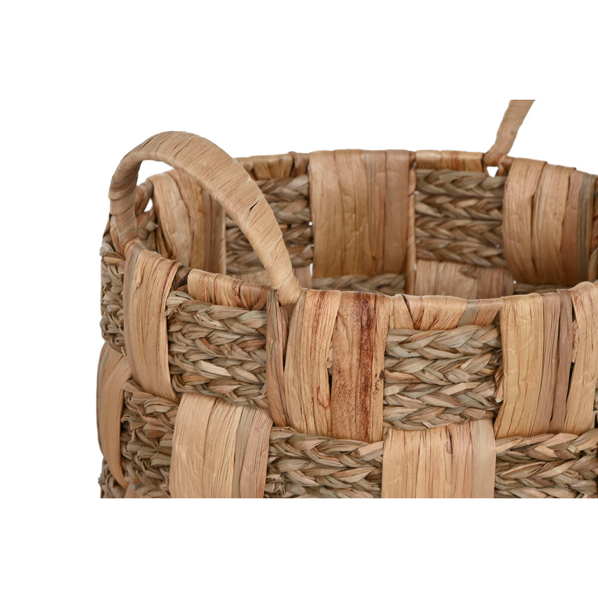 Basket set Home ESPRIT Natural Metal Water hyacinth (4 Pieces)-3