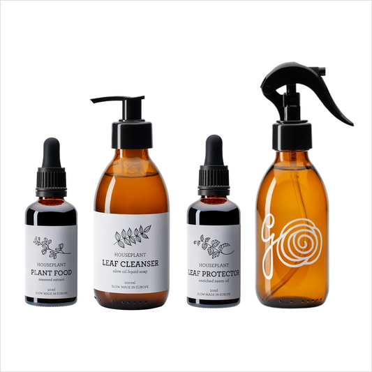 Naturligt Växtvårdsset i 4 delar för starka, friska och vackra växter.