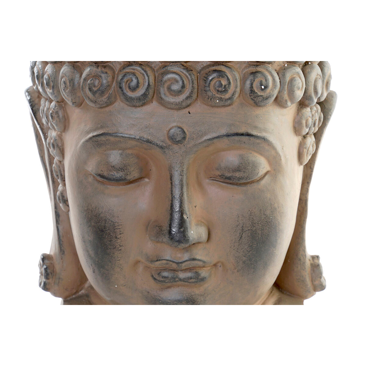 Planter DKD Home Decor 26 x 25 x 30 cm Fibreglass Buddha-1