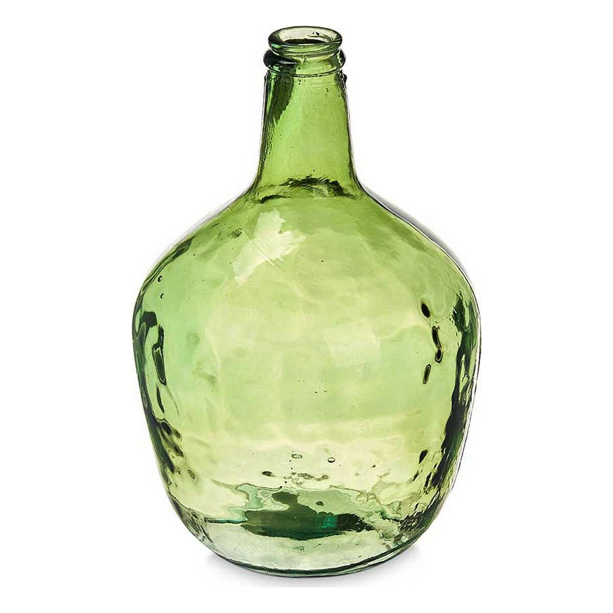 Decorative bottle Gift Decor Green Smooth 4 L 17 x 29 x 17 cm Decoration (4 Units)-2
